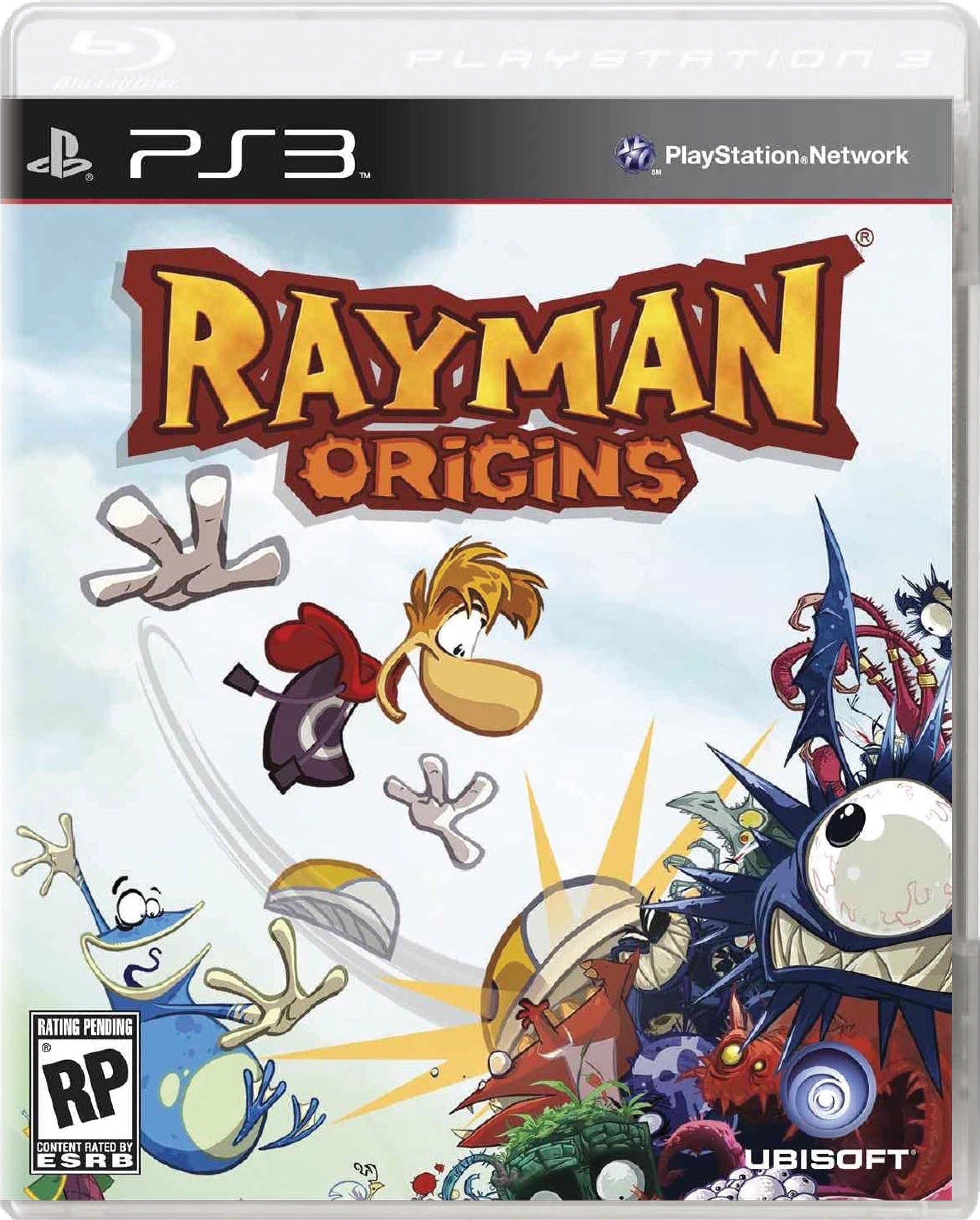 Rayman Origins Cover Art