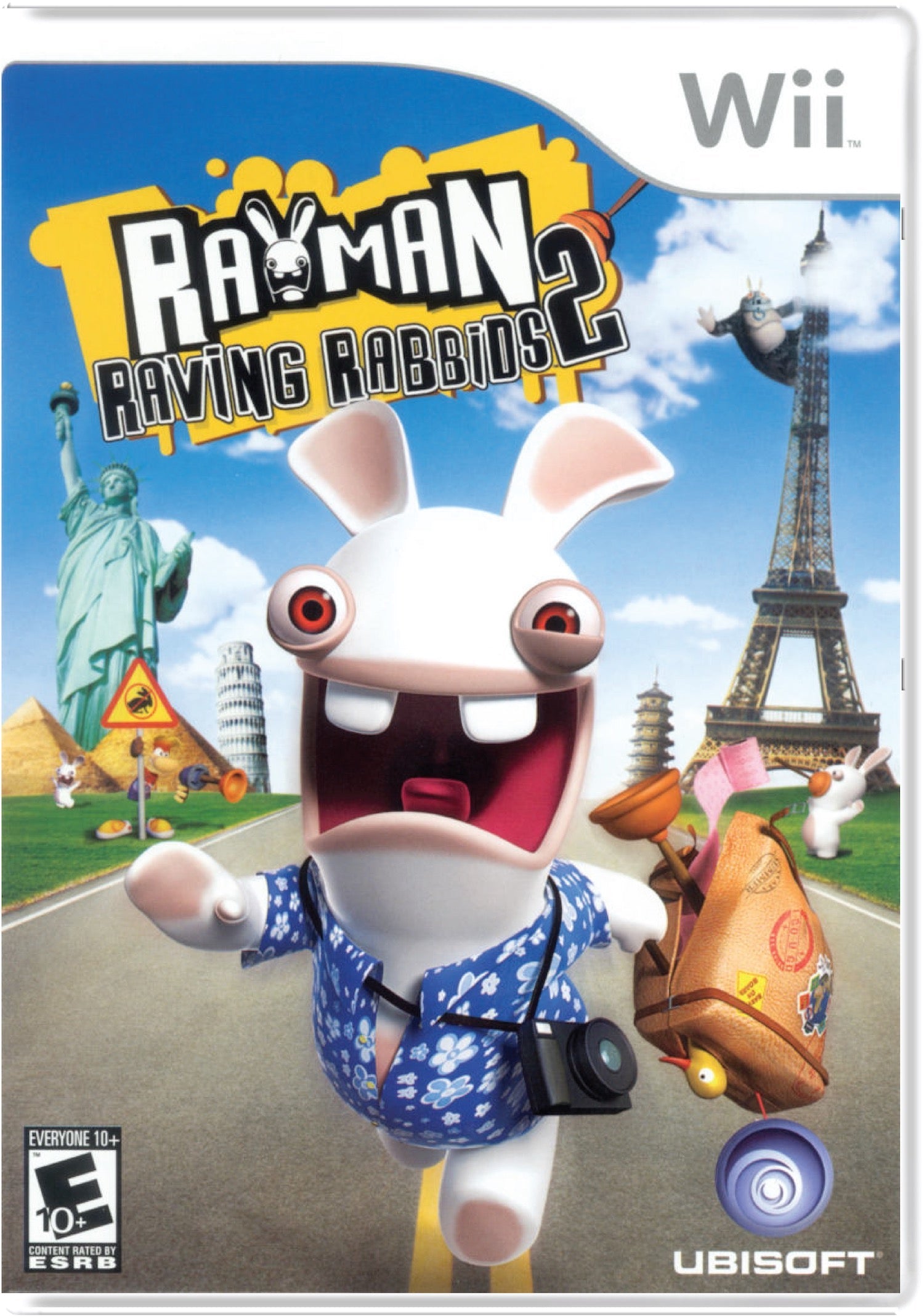 Rayman Raving Rabbids 2 Cover Art