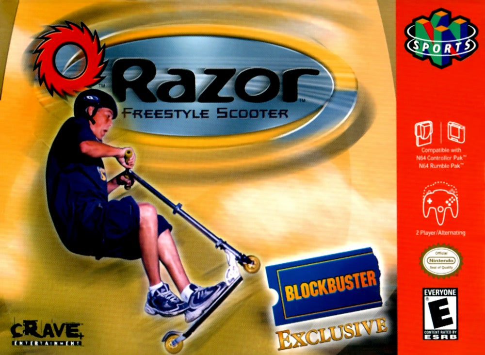 Razor Freestyle Scooter - Nintendo N64