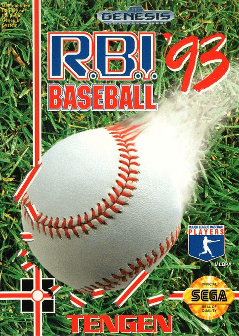 RBI Baseball 93 Cover Art