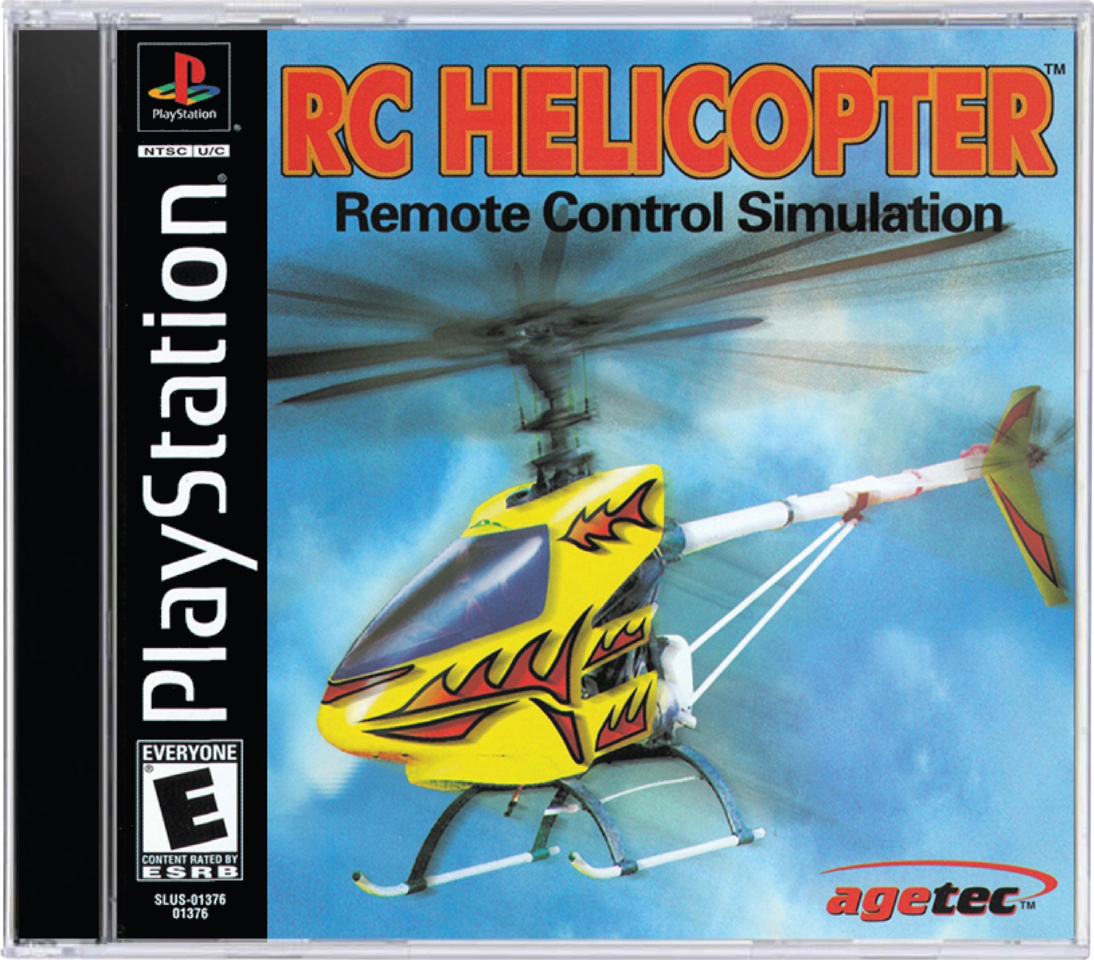 RC Helicopter Cover Art and Product Photo