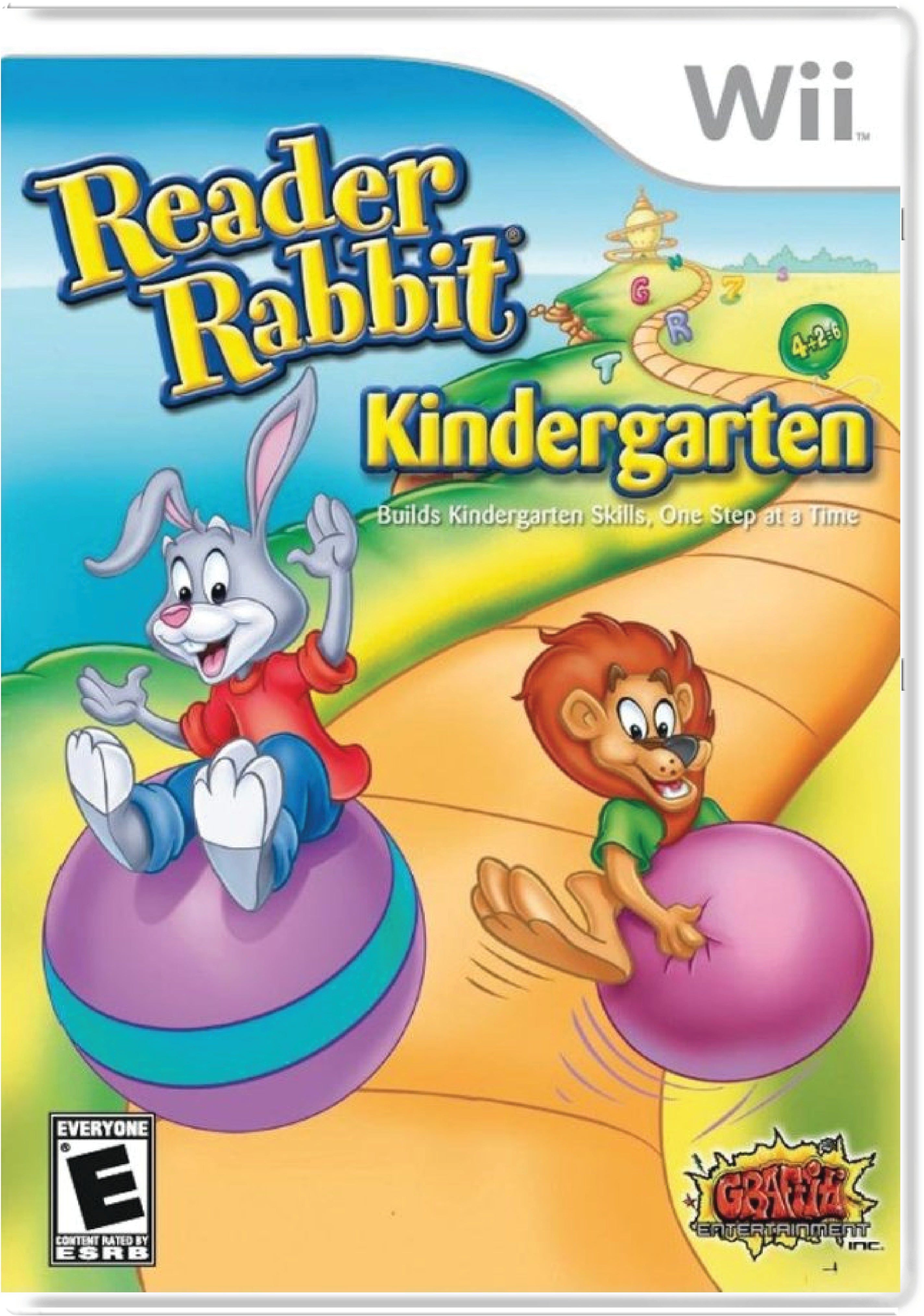 Reader Rabbit Kindergarten Cover Art