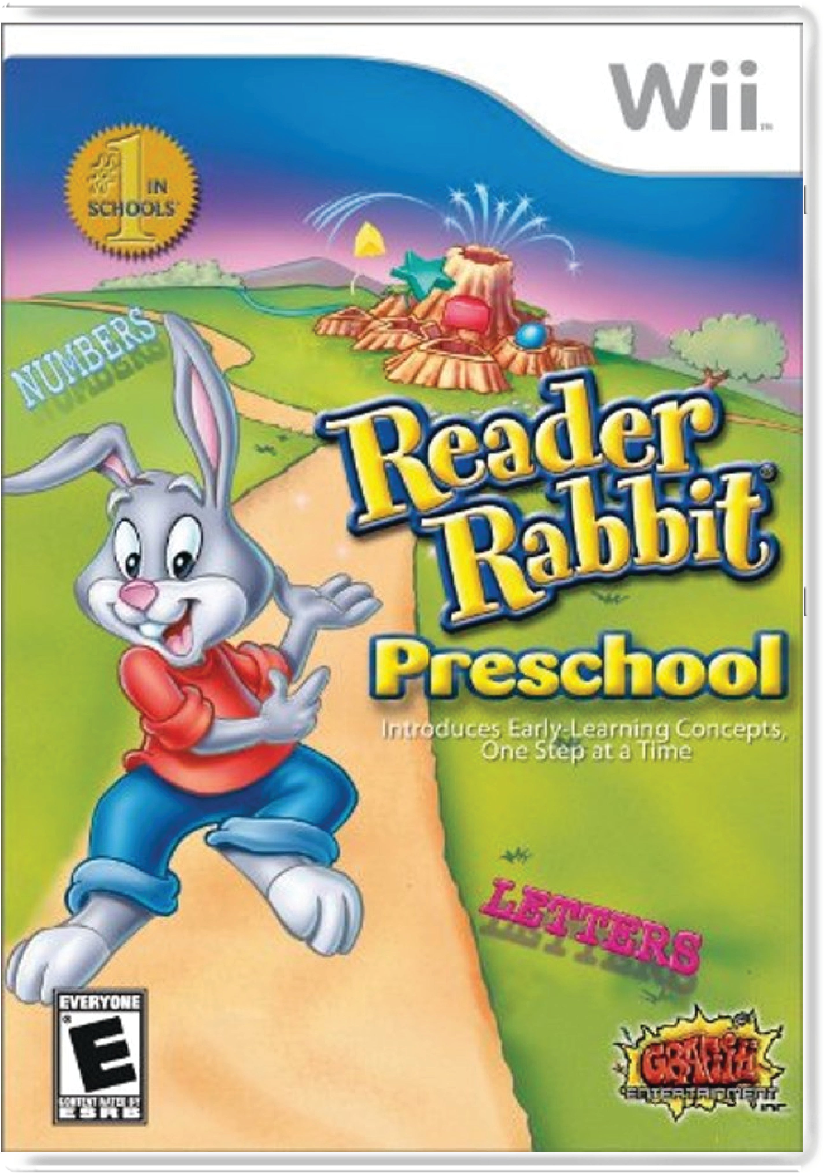 Reader Rabbit Preschool Cover Art