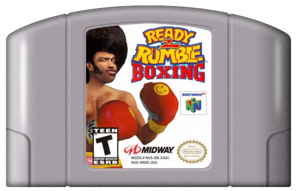 Ready 2 Rumble Boxing Cover Art and Product Photo