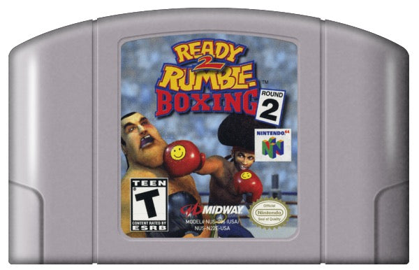 Ready 2 Rumble Boxing Round 2 Cover Art and Product Photo