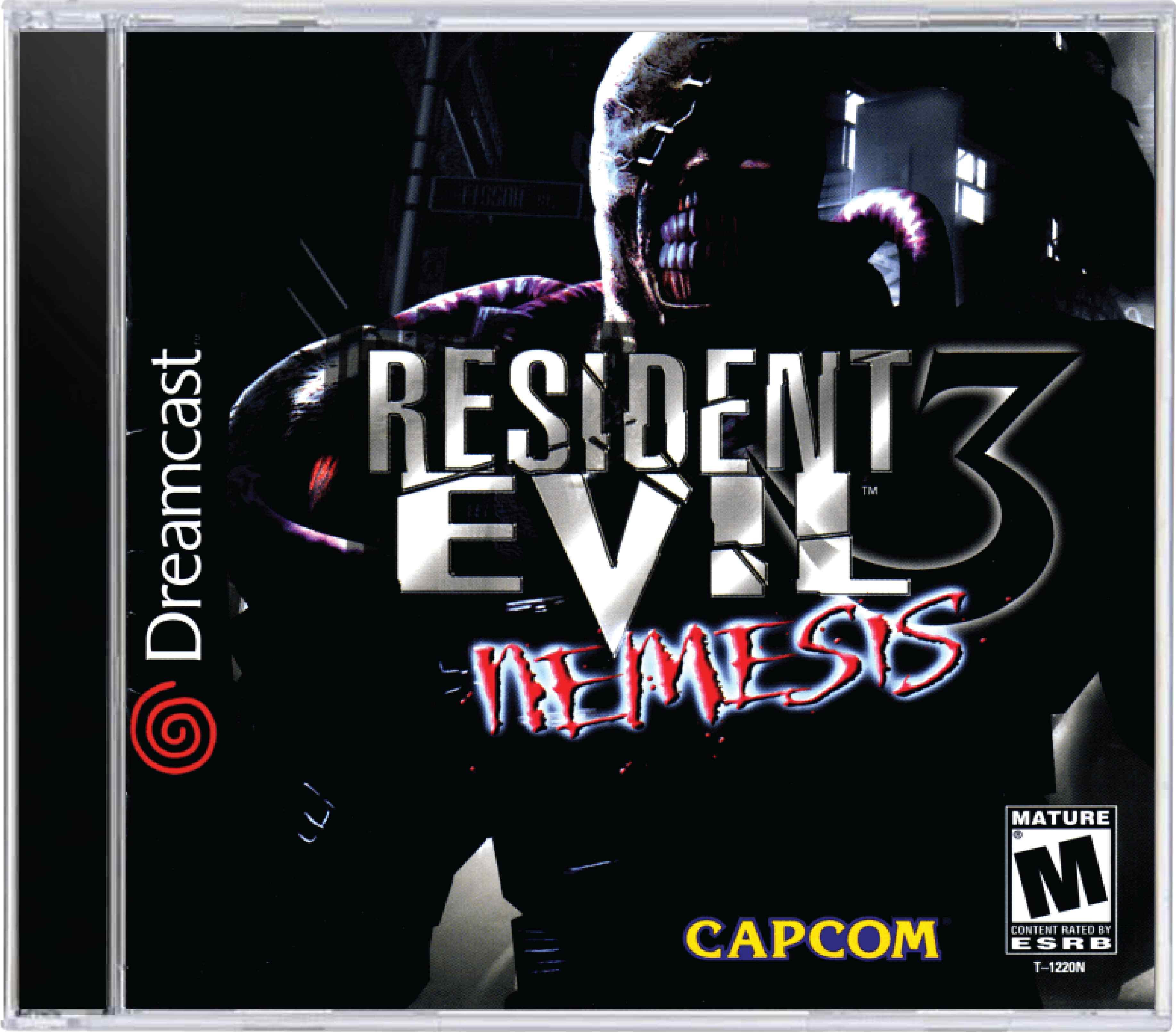 Resident Evil 3 Nemesis Cover Art
