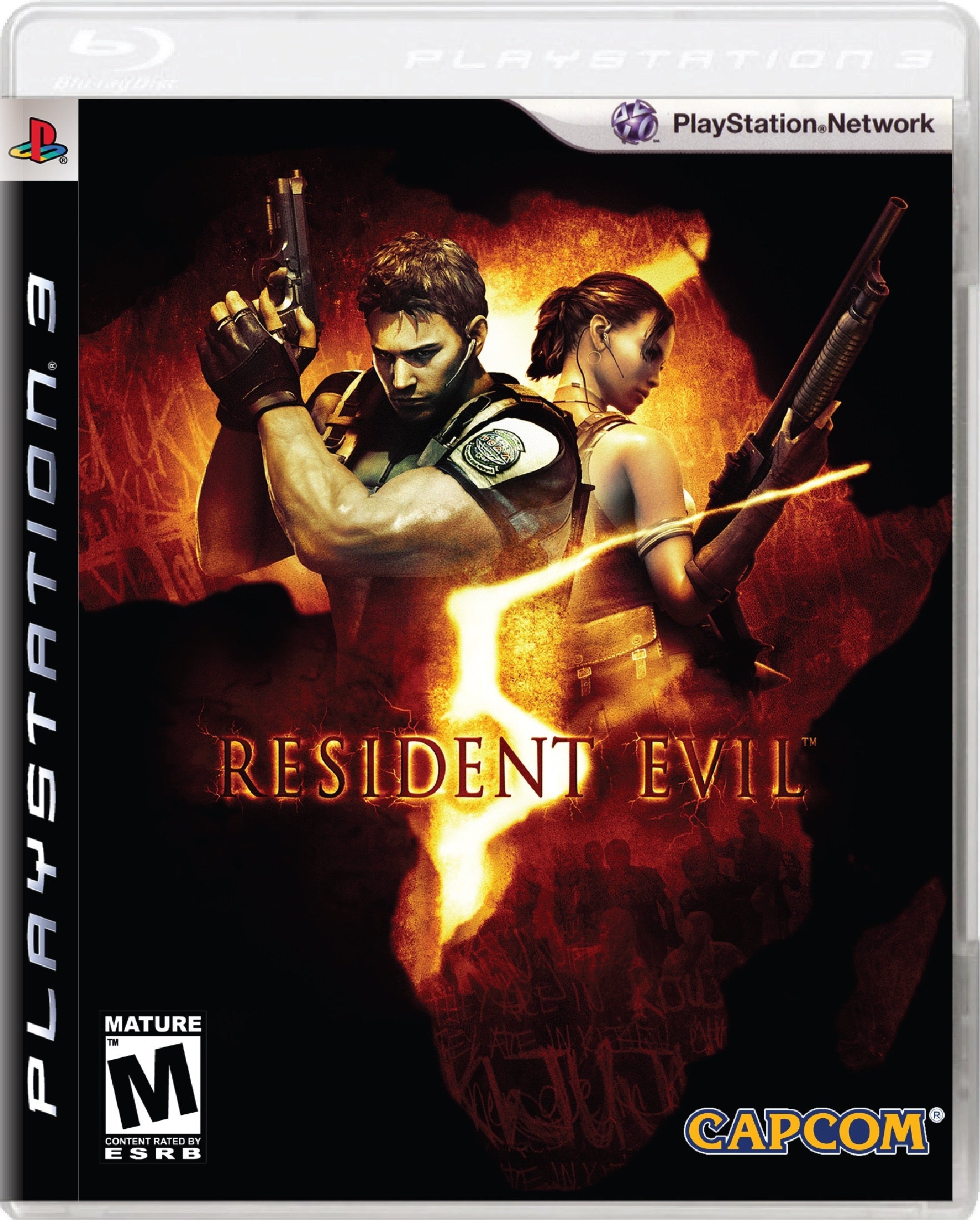 Resident Evil 5 Cover Art