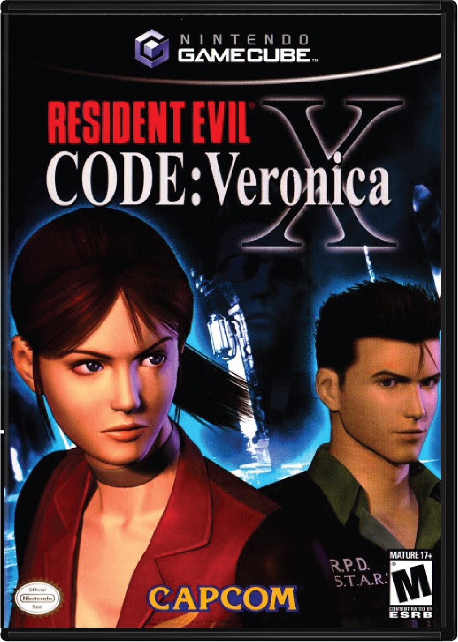 Resident Evil Code Veronica X Cover Art and Product Photo