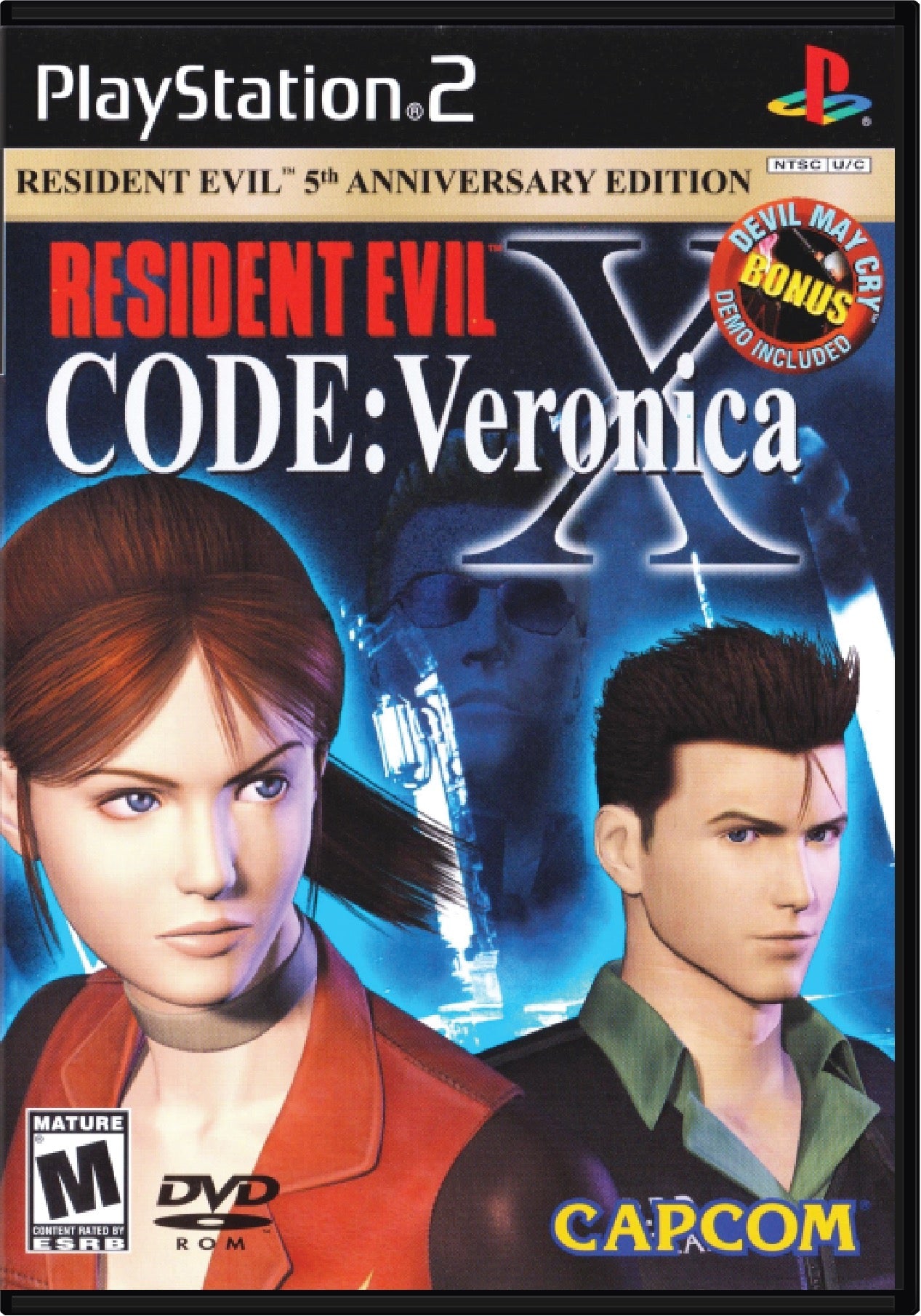 Resident Evil Code Veronica X Cover Art and Product Photo