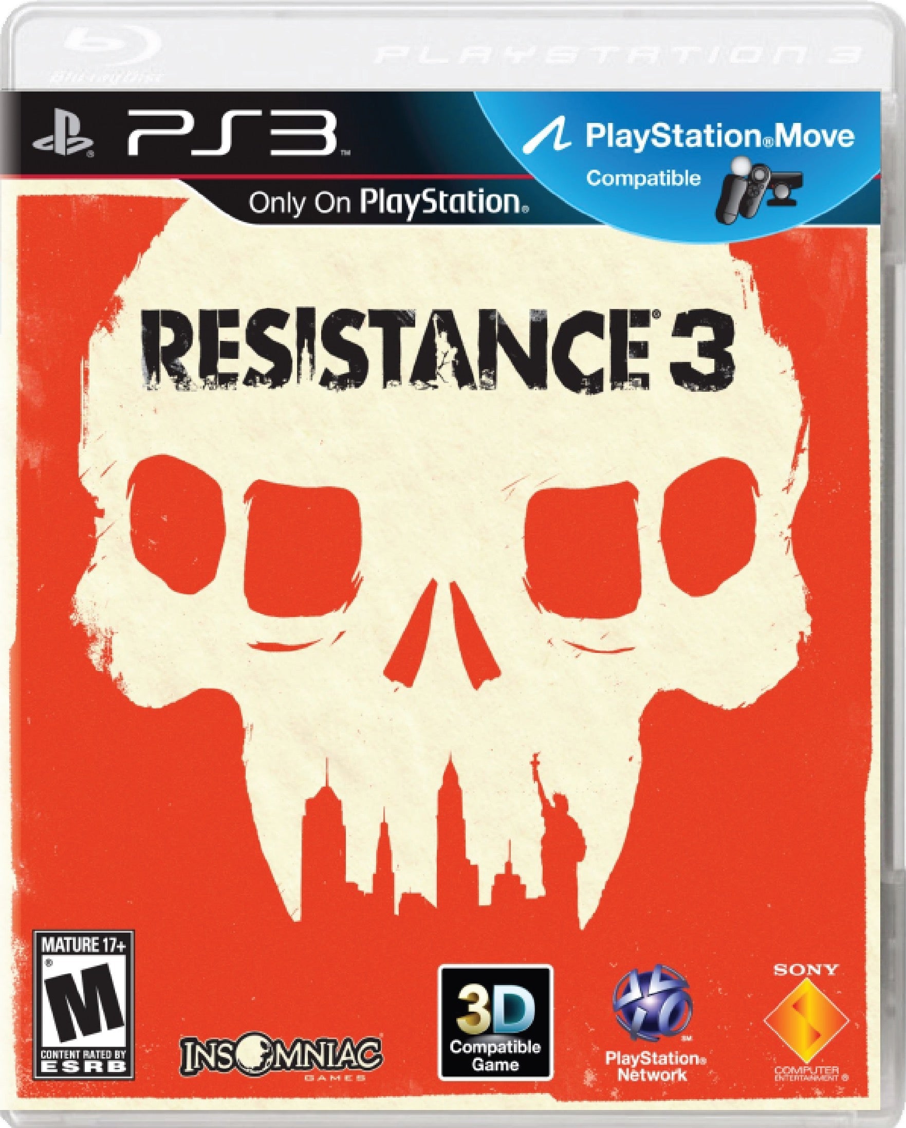 Resistance 3 Cover Art