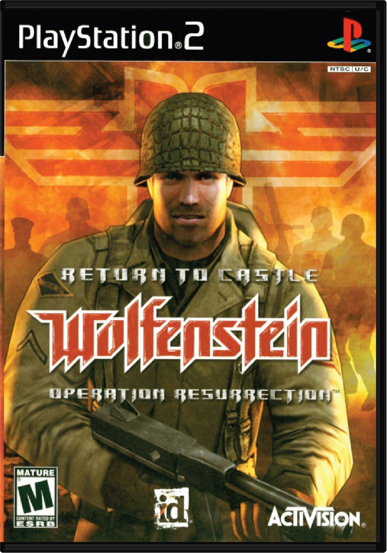 Return to Castle Wolfenstein Cover Art and Product Photo