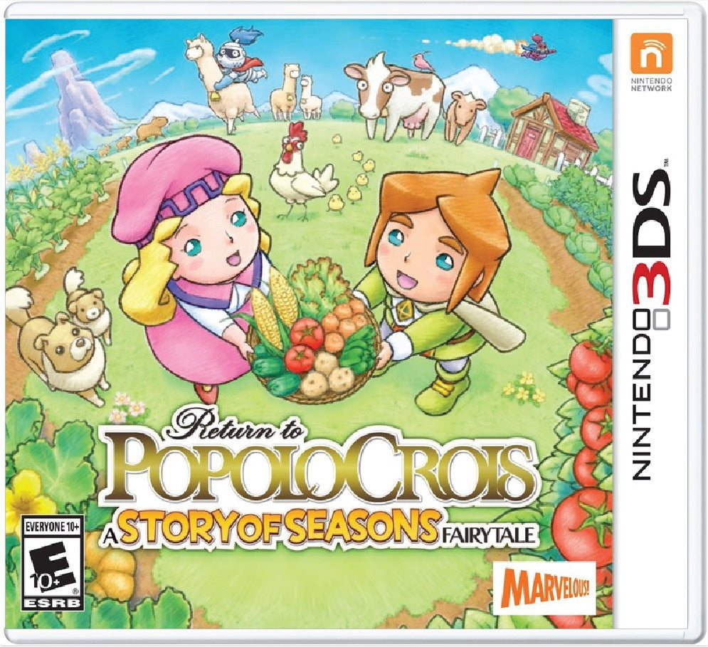 Return to PoPoLoCrois A Story of Seasons Fairytale Cover Art