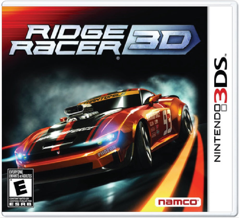 Ridge Racer 3D Cover Art