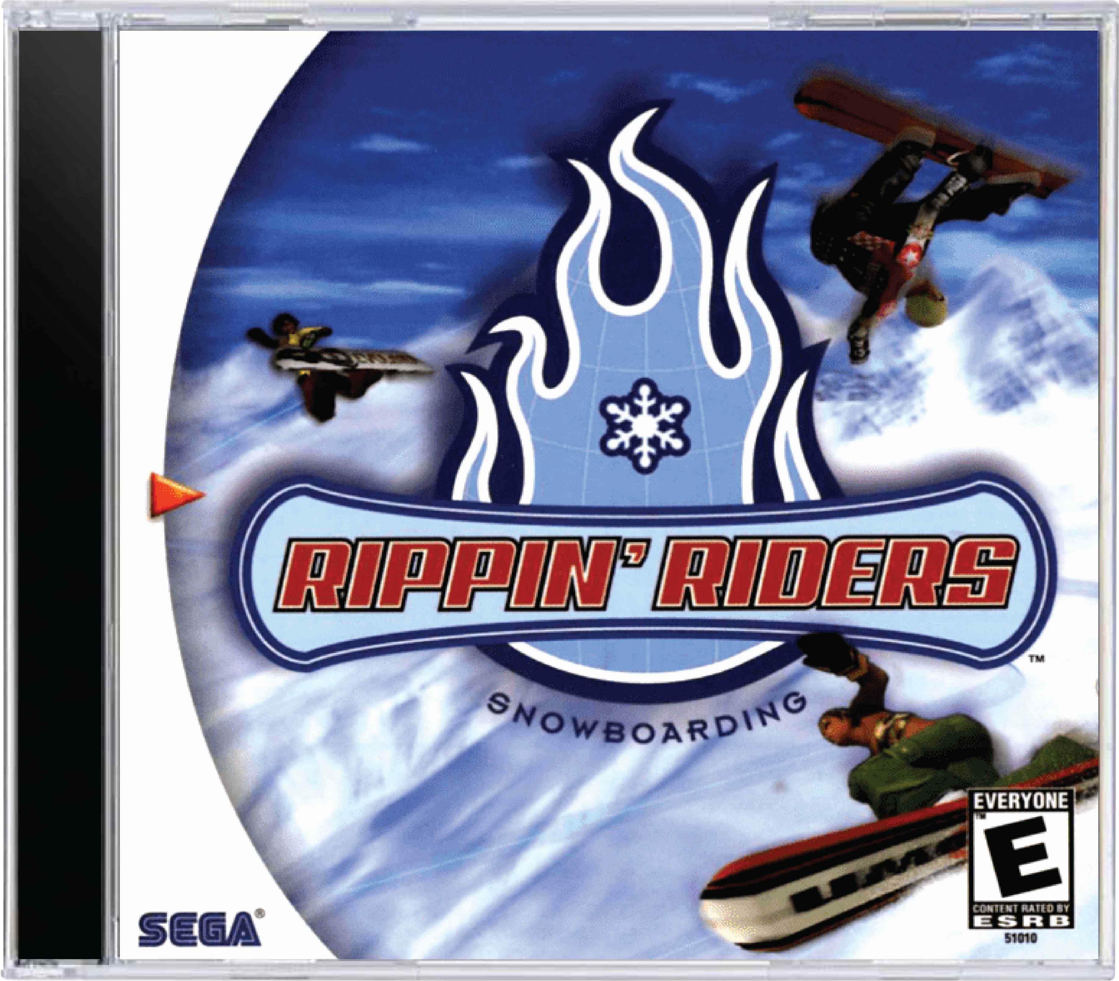 Rippin' Riders Snowboarding Cover Art