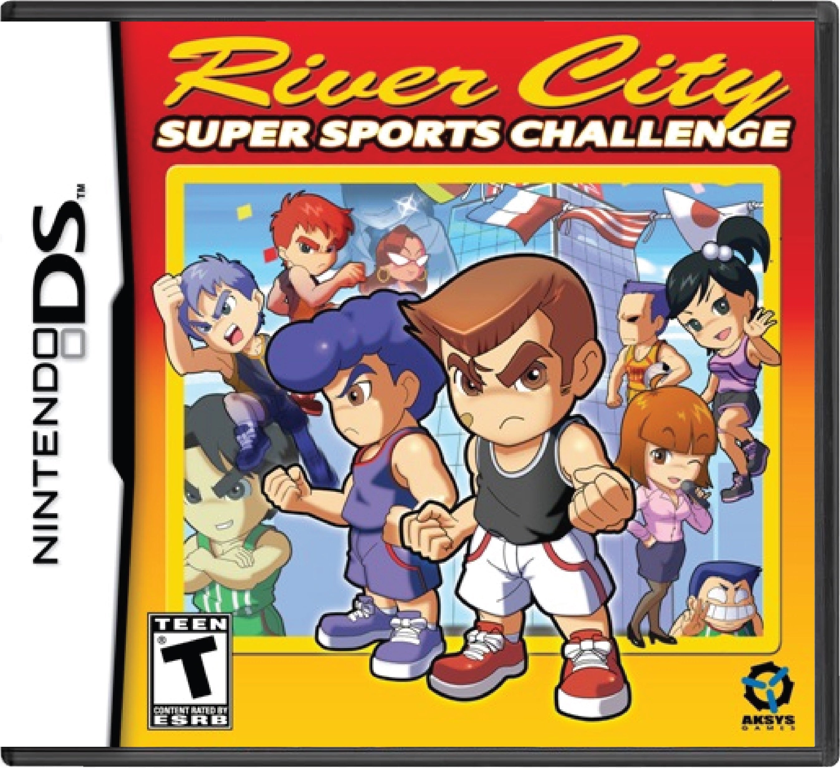 River City Super Sports Challenge Cover Art