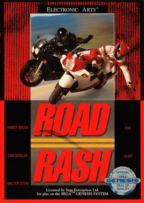 Road Rash Cover Art