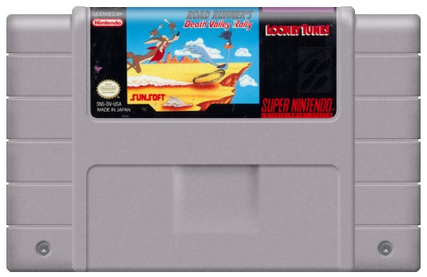 Road Runner's Death Valley Rally Cartridge