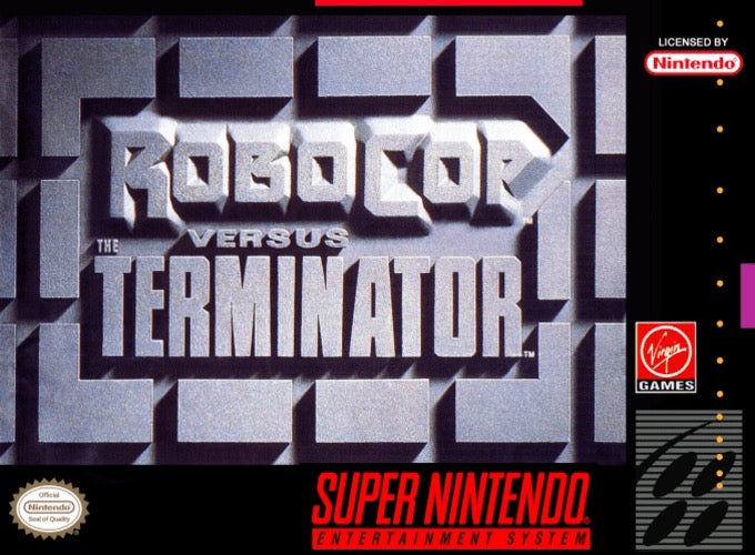 Robocop vs The Terminator Cover Art