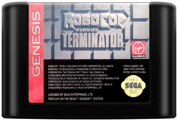 Robocop vs The Terminator Cartridge