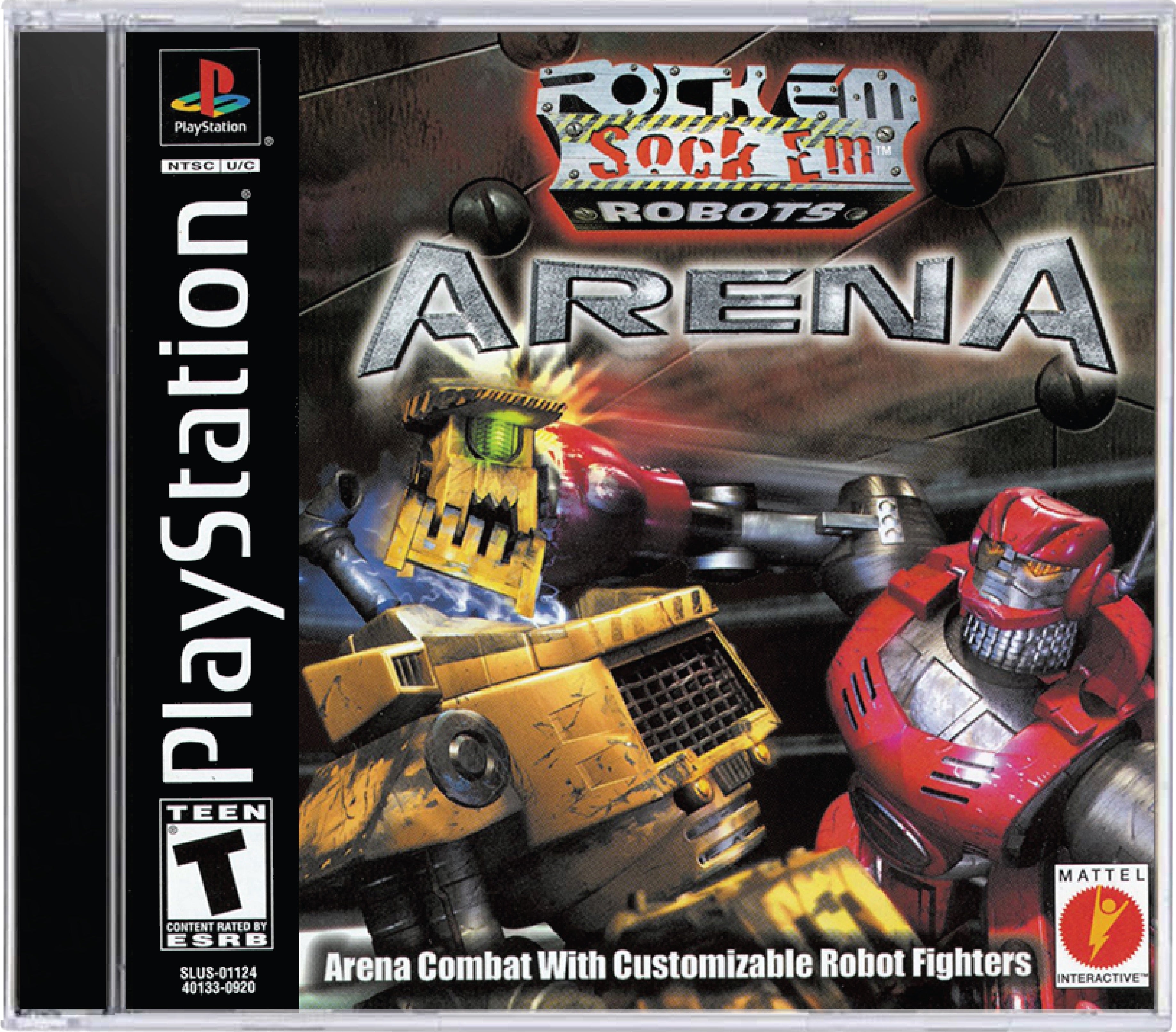 Rock em Sock em Robots Arena Cover Art and Product Photo