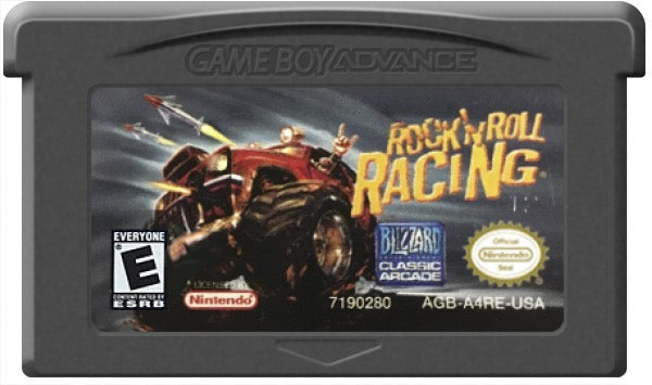 Rock 'n Roll Racing Cartridge