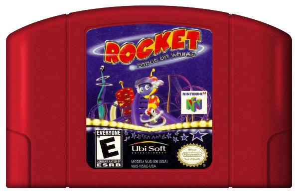 Rocket Robot on Wheels Cover Art and Product Photo