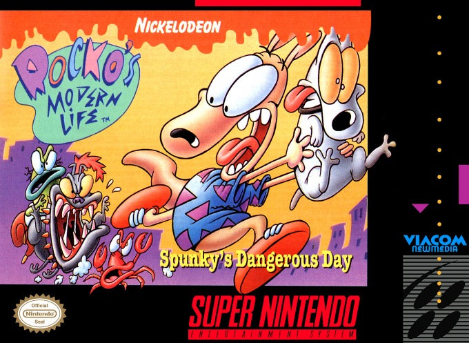 Rocko's Modern Life Cover Art