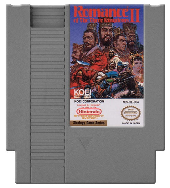 Romance of the Three Kingdoms II Cover Art and Product Photo