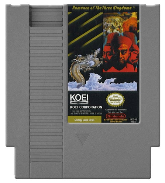 Romance of the Three Kingdoms Cover Art and Product Photo