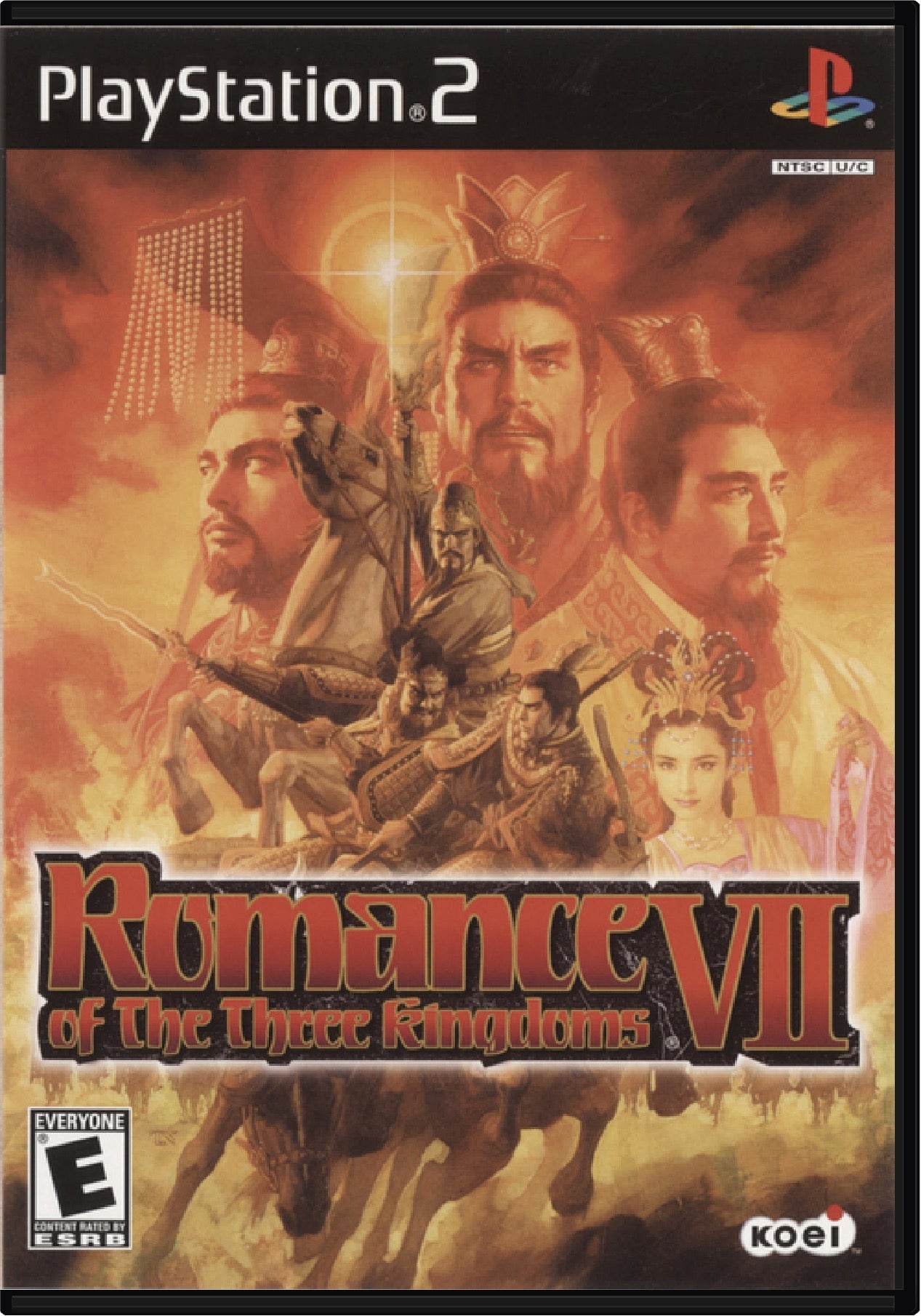 Romance of the Three Kingdoms VII Cover Art and Product Photo