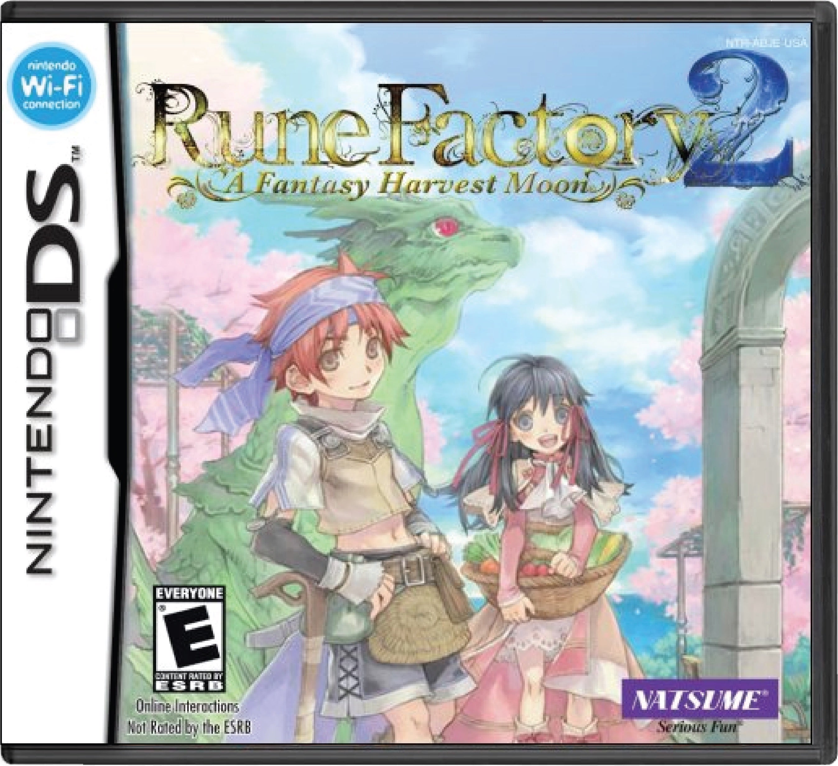 Rune Factory 2 A Fantasy Harvest Moon Cover Art