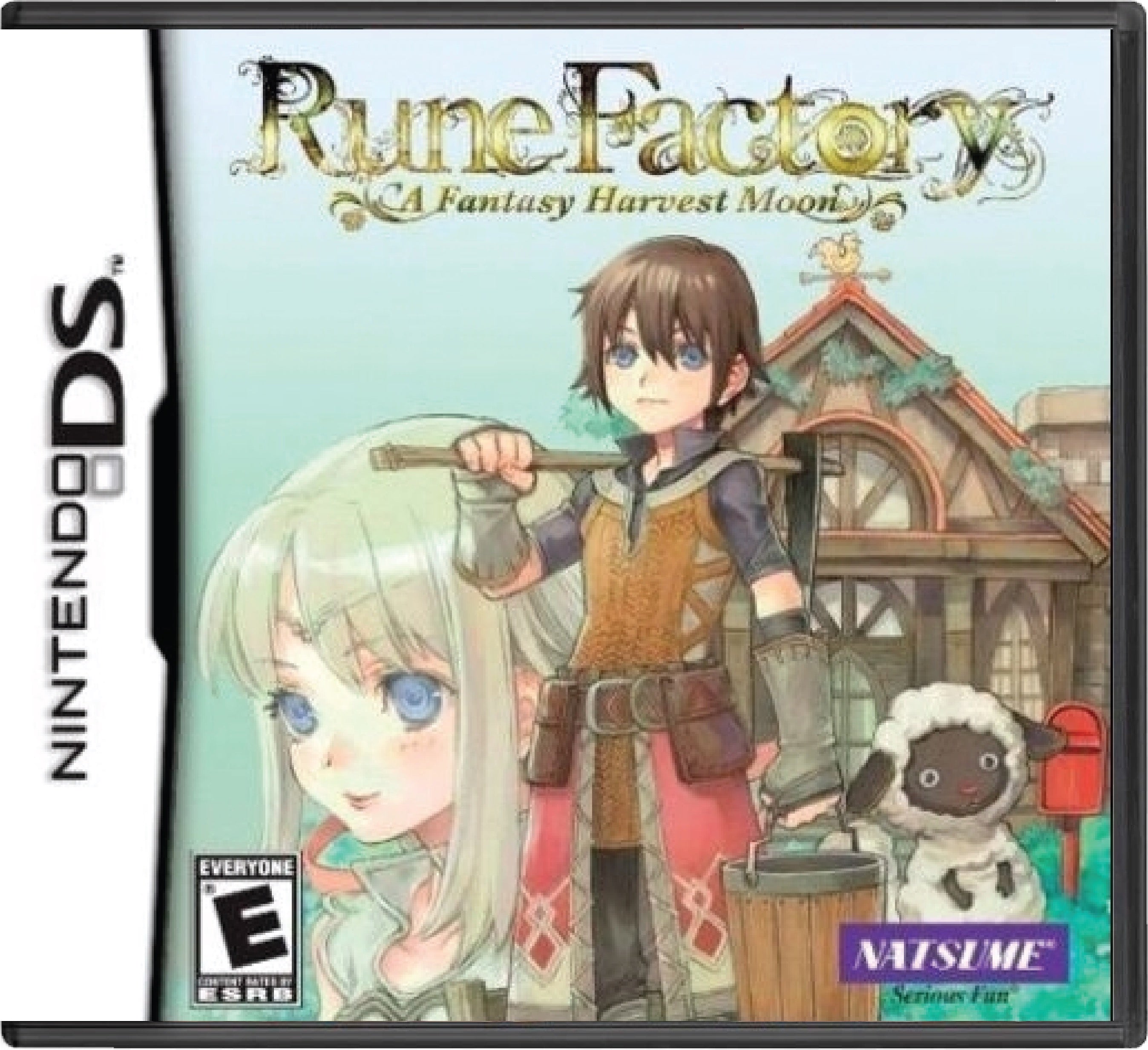 Rune Factory A Fantasy Harvest Moon Cover Art