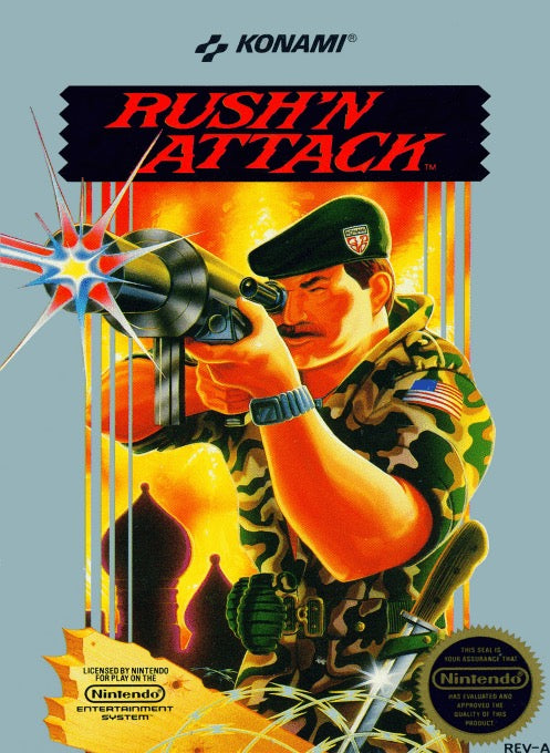 Rush'n Attack - Nintendo NES