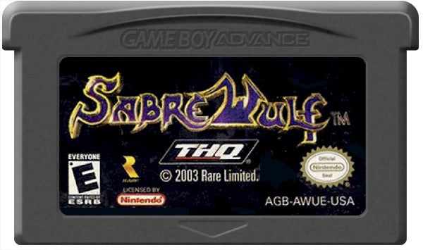 Sabre Wulf Cartridge