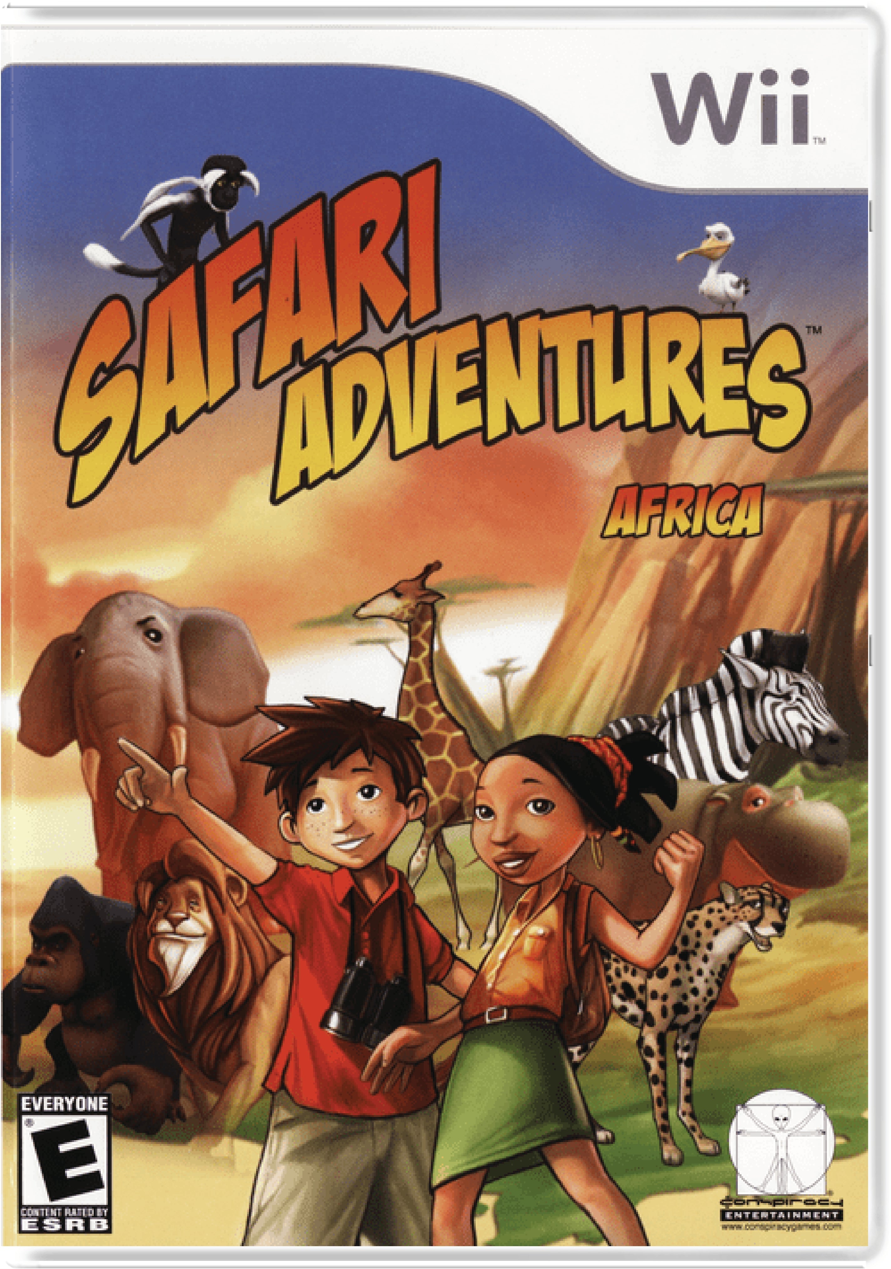 Safari Adventures Africa Cover Art