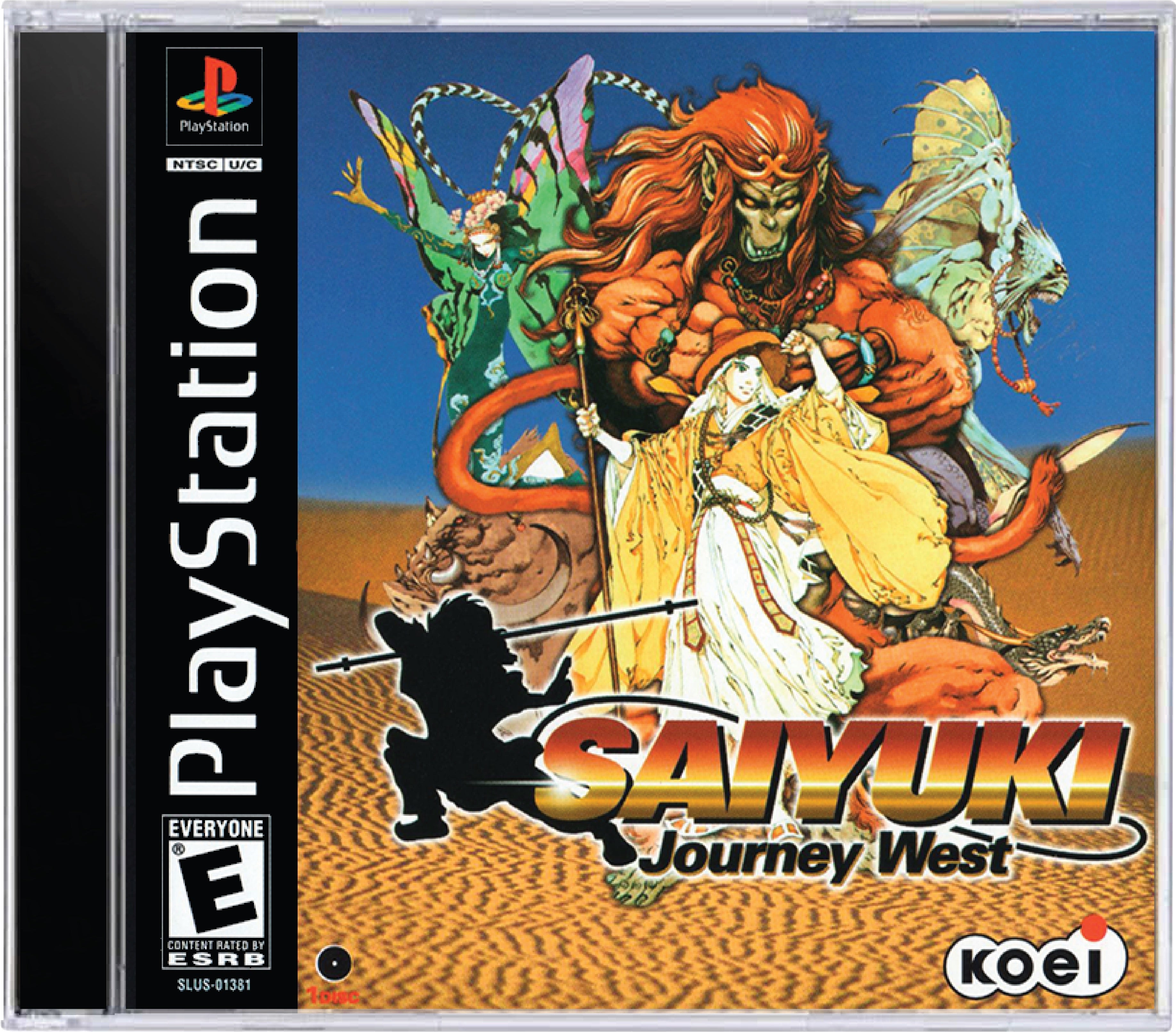 Saiyuki Journey West Cover Art and Product Photo