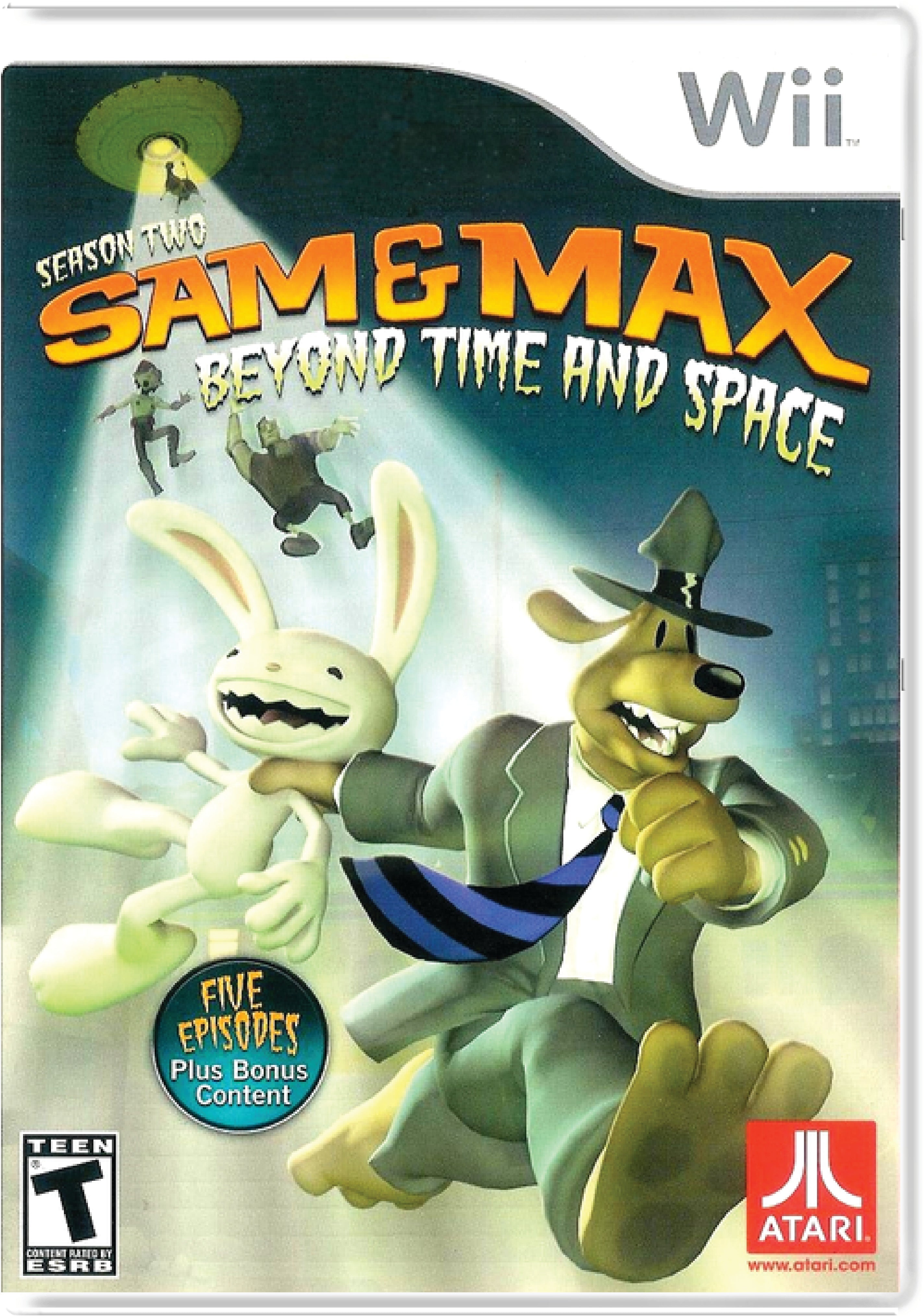 Sam & Max Season Two Beyond Time and Space Cover Art