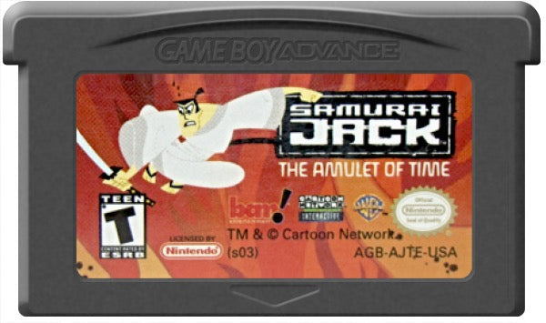 Samurai Jack The Amulet Of Time Cartridge