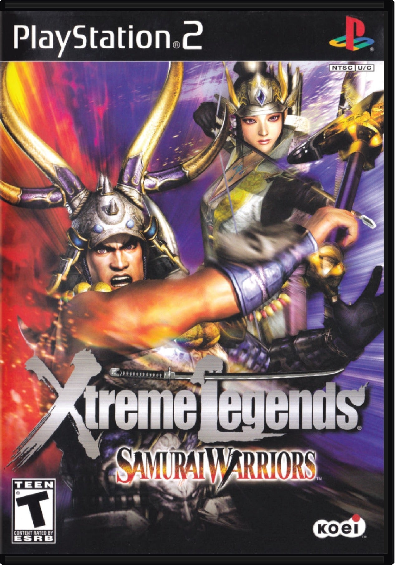 Samurai Warriors Xtreme Legends Cover Art and Product Photo