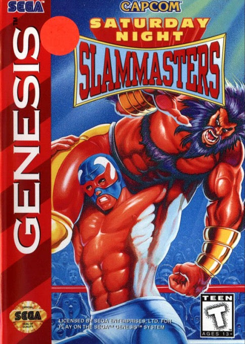 Saturday Night Slam Masters Cover Art