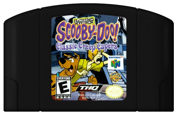 Scooby Doo Classic Creep Capers Cover Art and Product Photo