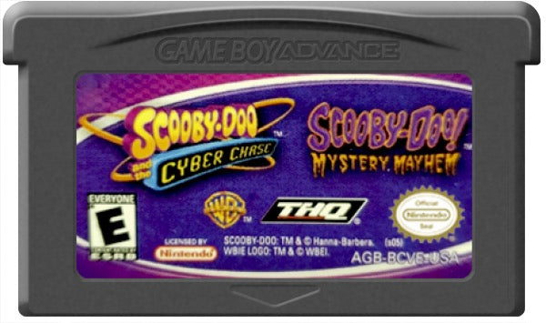 Scooby Doo Cyber Chase And Mystery Mayhem Cartridge