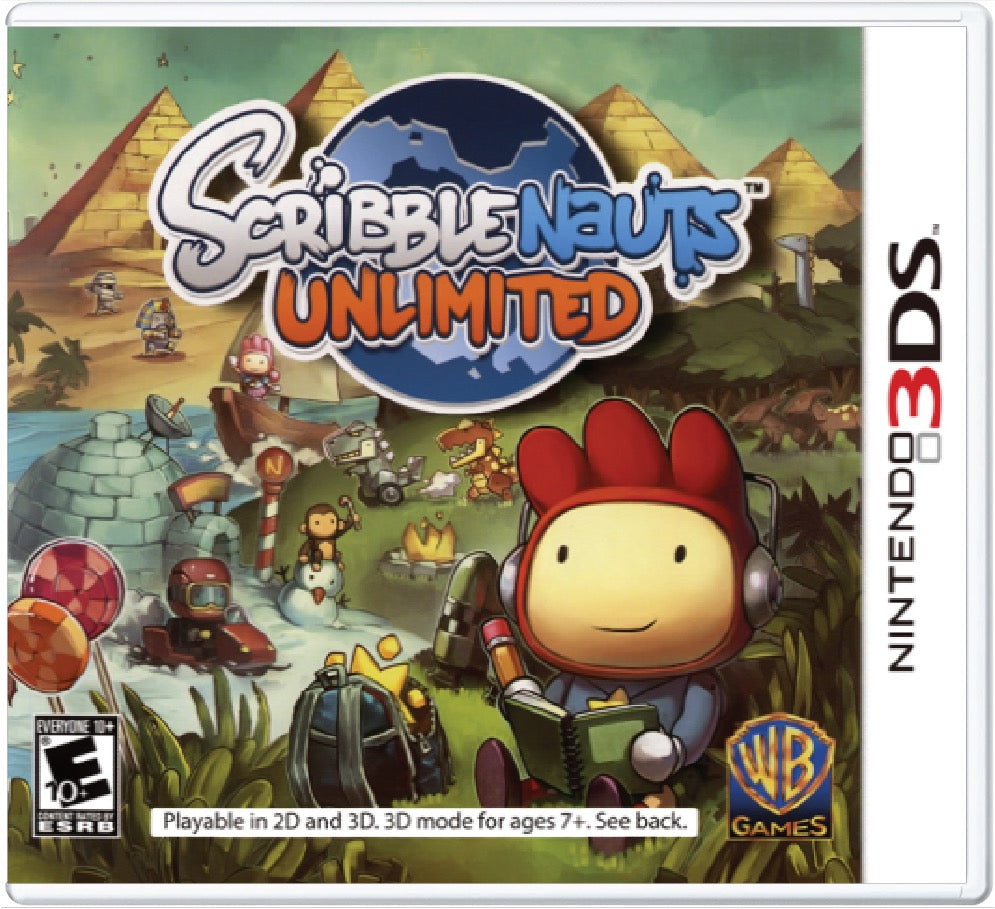 Scribblenauts Unlimited Cover Art