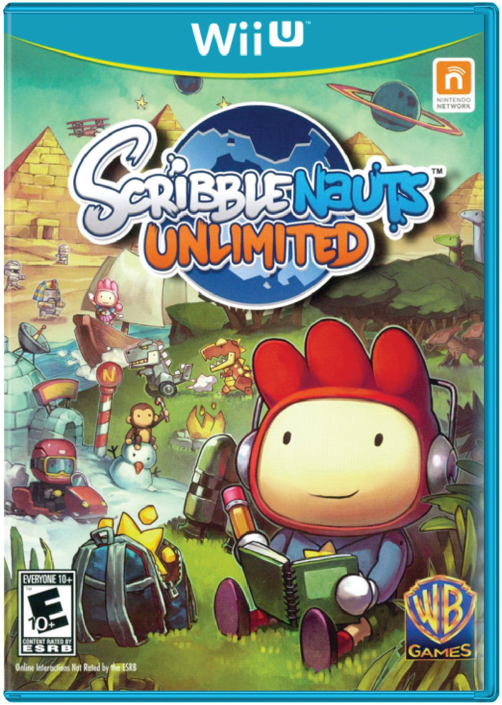 Scribblenauts Unlimited Cover Art and Product Photo