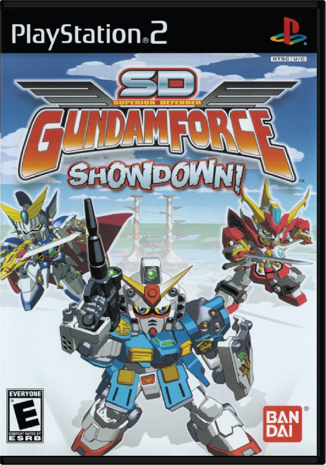 SD Gundam Force Showdown Cover Art and Product Photo