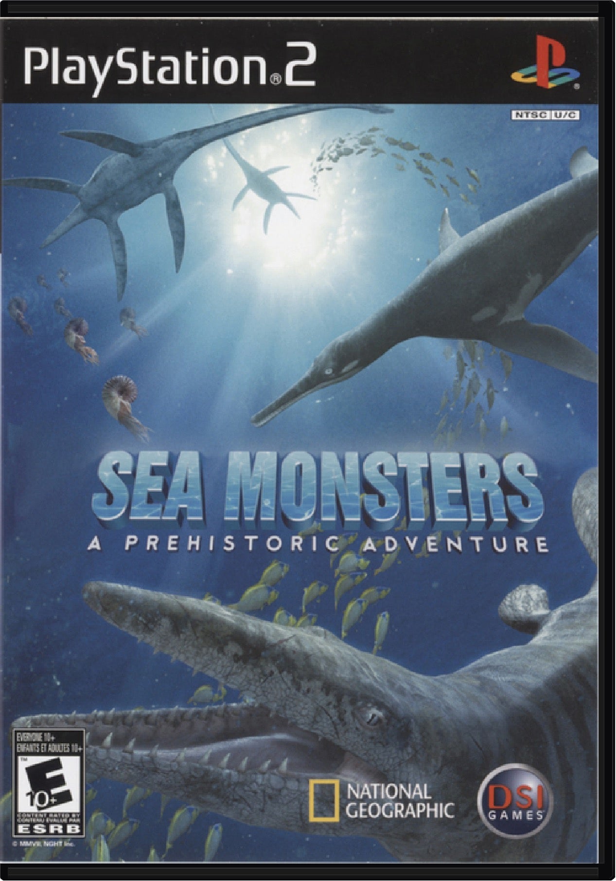 Sea Monsters Prehistoric Adventure Cover Art and Product Photo