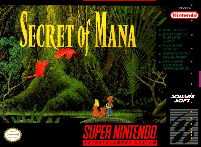 Secret of Mana Cover Art
