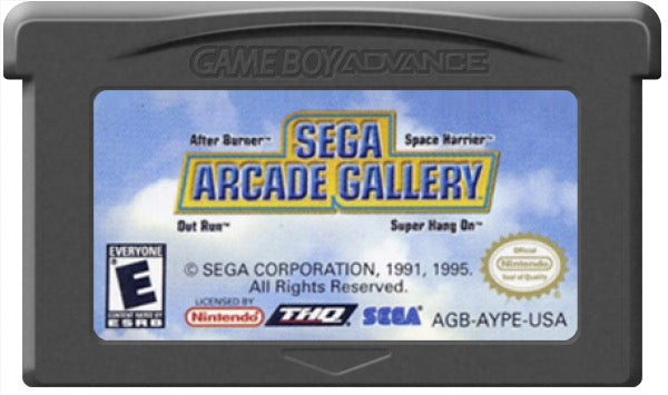 Sega Arcade Gallery Cartridge