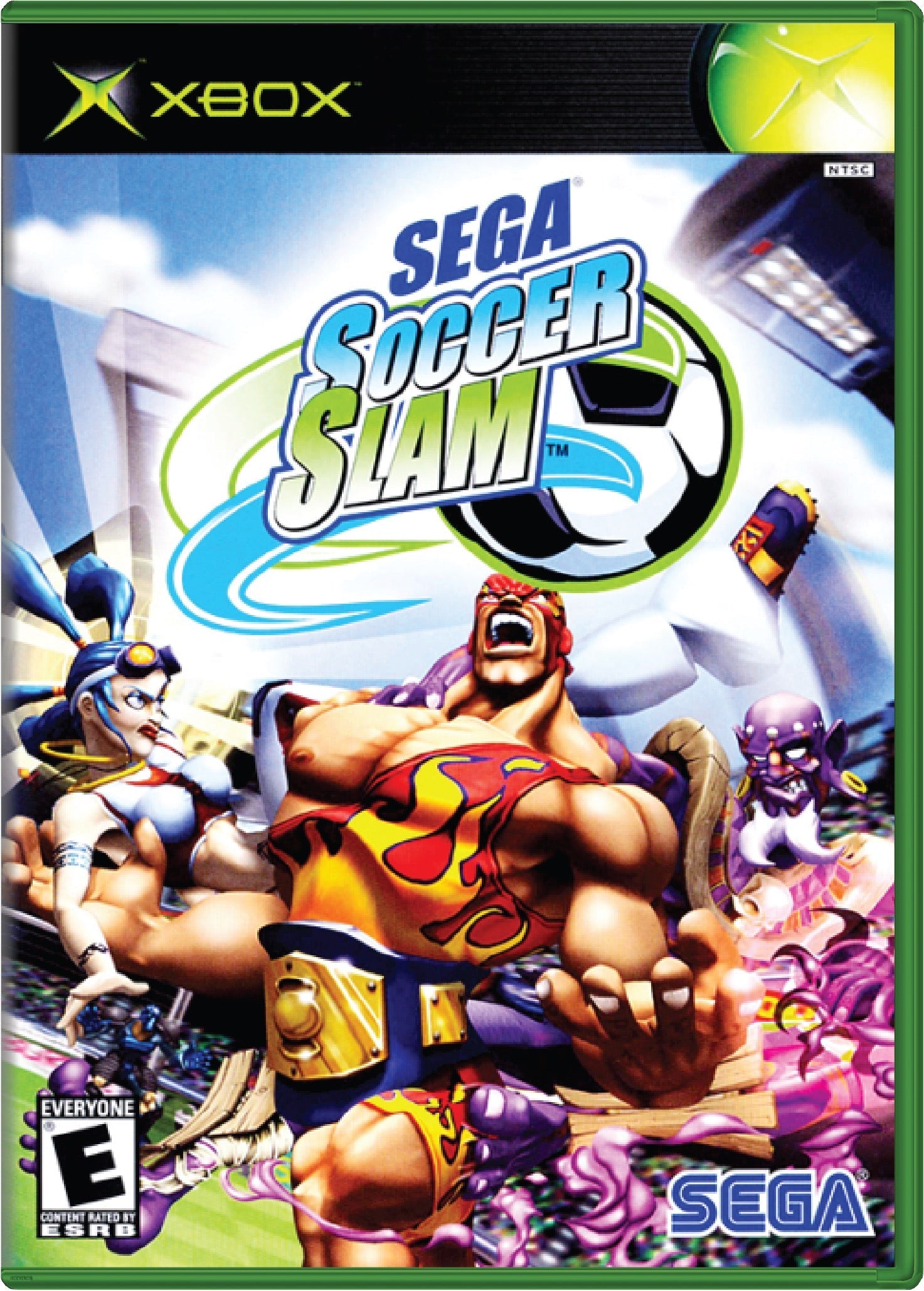 Sega Soccer Slam Cover Art