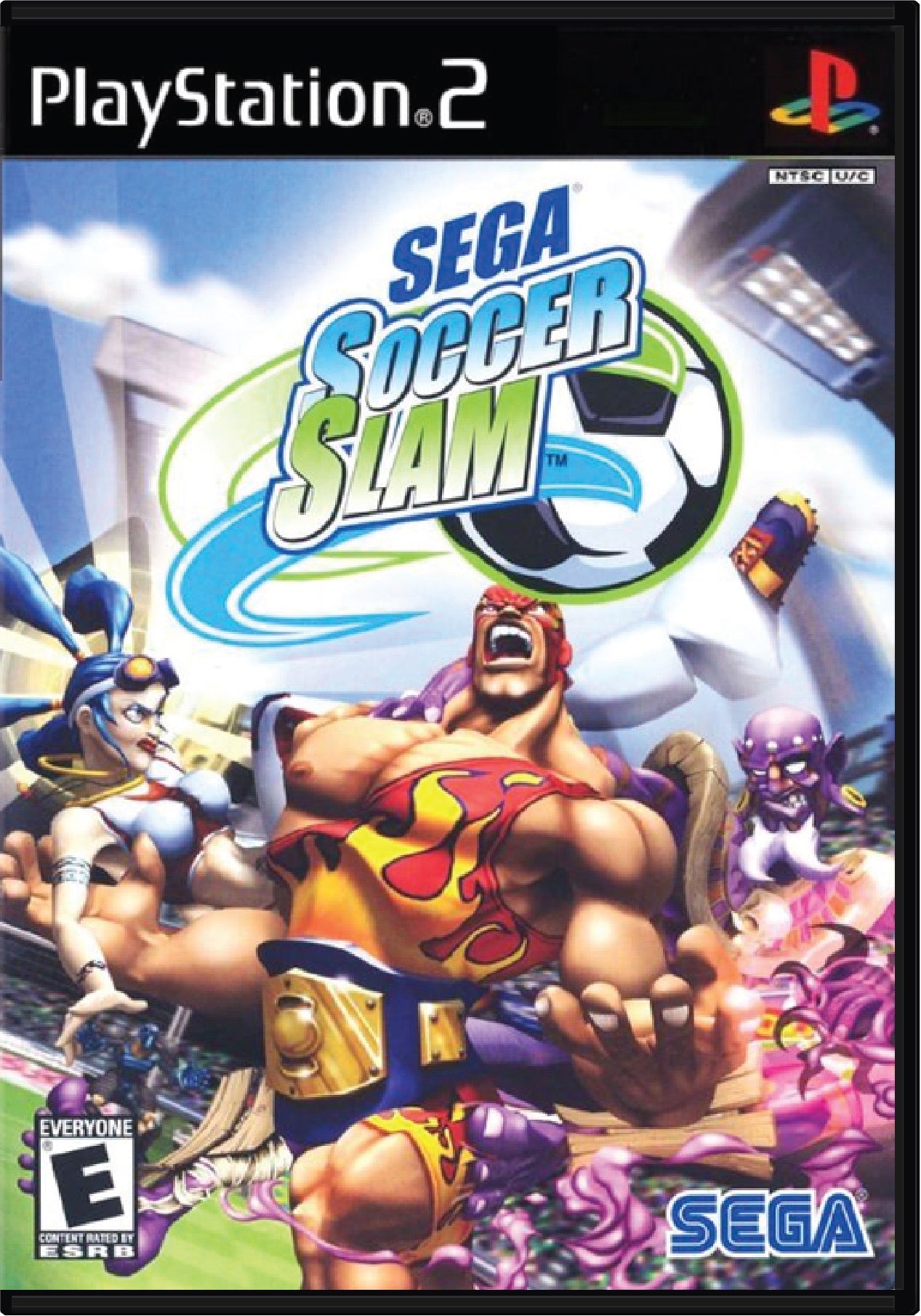 Sega Soccer Slam Cover Art and Product Photo